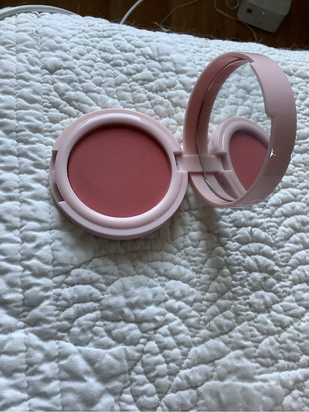 New Mally Beauty Powder Bulletproof Blush - Confident Coral Dusty Rose Pink